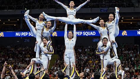 uaap cheerdance 2023|NU Pep Squad full routine .